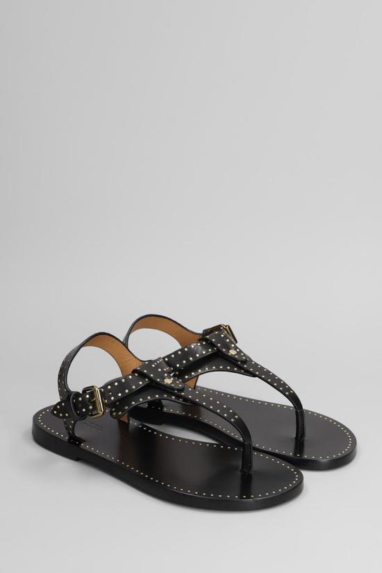 25SS 이자벨마랑 뮬/슬리퍼 418631 SD217FA C1B05S Black - ISABEL MARANT