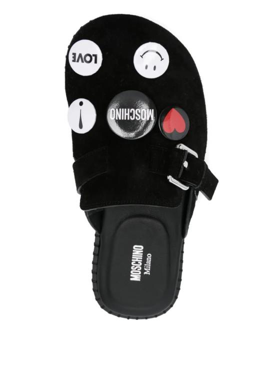 25SS 모스키노 스니커즈 93197 MA10252G0MME000A 91893 Black - MOSCHINO