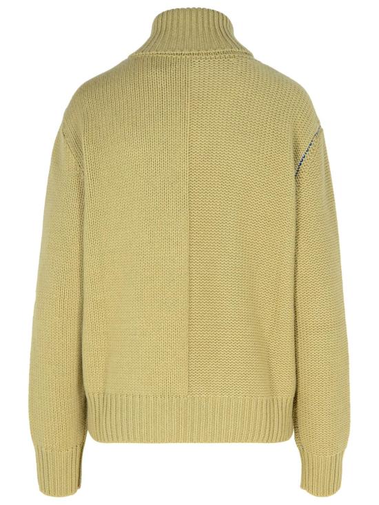 24FW 버버리 터틀넥 8096338B7311 Green - BURBERRY