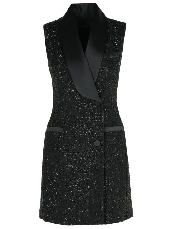 24FW 막스마라 미디 원피스 2421226094001 Black