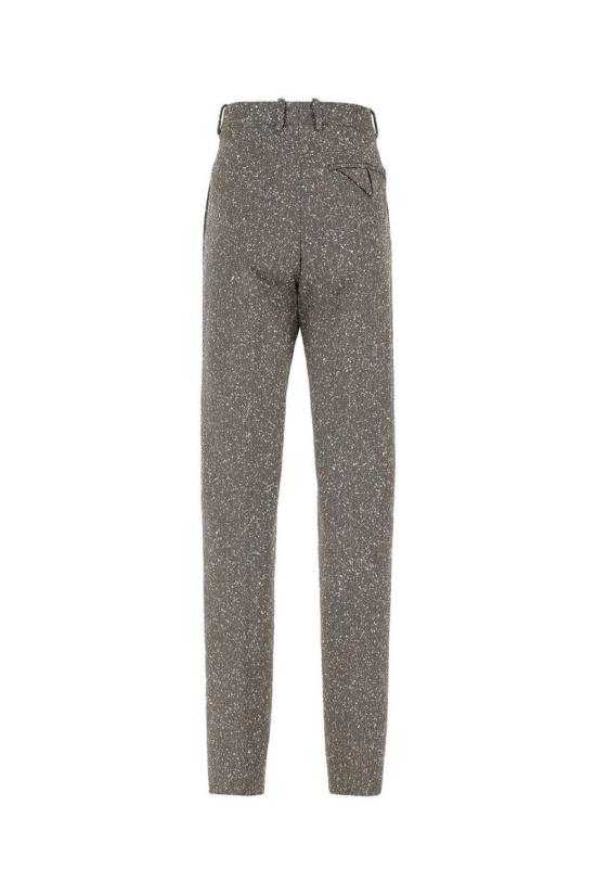  보테가베네타 헤링본 하이웨이스트 울 트라우저 숏팬츠 664620V0WM0 1168 PRINTED - BOTTEGA VENETA