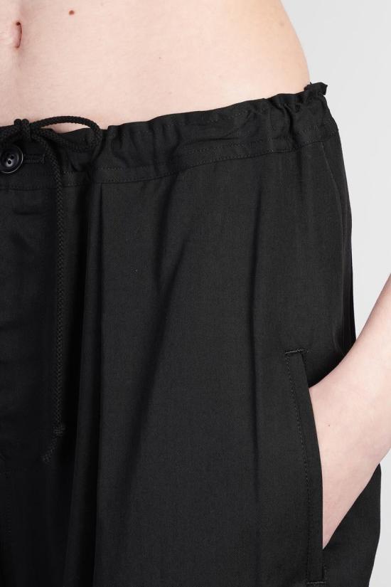 25SS 와이즈 요지 야마모토 숏팬츠 416406 YP P13 201 Black - Y’S YOHJI YAMAMOTO