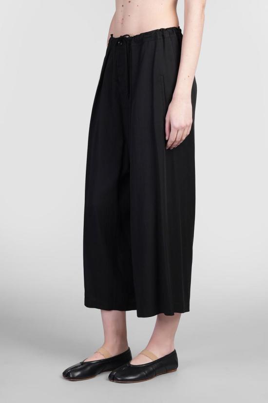 25SS 와이즈 요지 야마모토 숏팬츠 416406 YP P13 201 Black - Y’S YOHJI YAMAMOTO