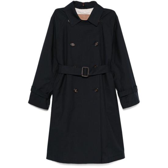 25SS 막스마라 더 큐브 코트 CTRENCH 251 006 BLUE