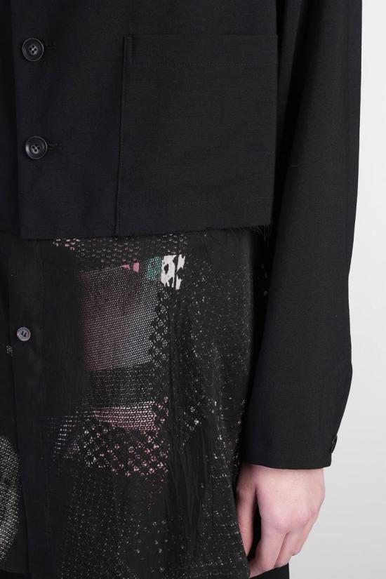 25SS 와이즈 요지 야마모토 아우터 415906 YP Y11 101 Black - Y’S YOHJI YAMAMOTO