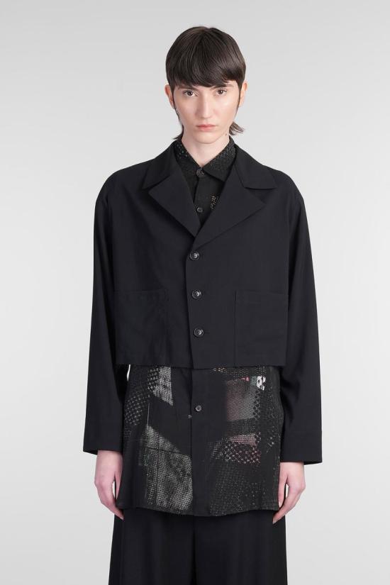 25SS 와이즈 요지 야마모토 아우터 415906 YP Y11 101 Black