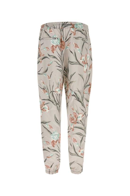  생로랑 스트레이트 팬츠 782907Y2I12 1405 FLORAL - SAINT LAURENT