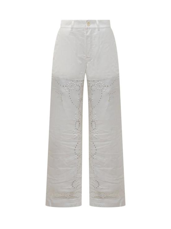 25SS 마린세르 스트레이트 팬츠 UPA056A WH10 WHITE