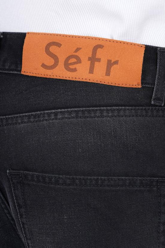 25SS 세퍼 데님 팬츠 419258 WFW24LOOSECUT Black - SEFR