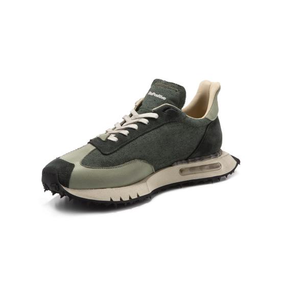  비포지티브 스니커즈 RACE01COT MIL VERDE - BE POSITIVE