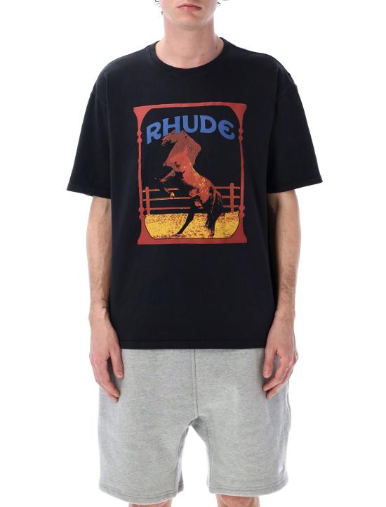 25SS 루드 반팔 티셔츠 RHSS25TT05012 2306 VINTAGE BLACK