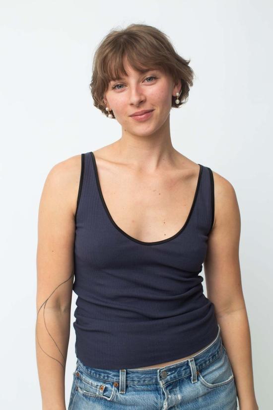  바이 시네 민소매 티셔츠 By Signe April Tank Top - BY SIGNE