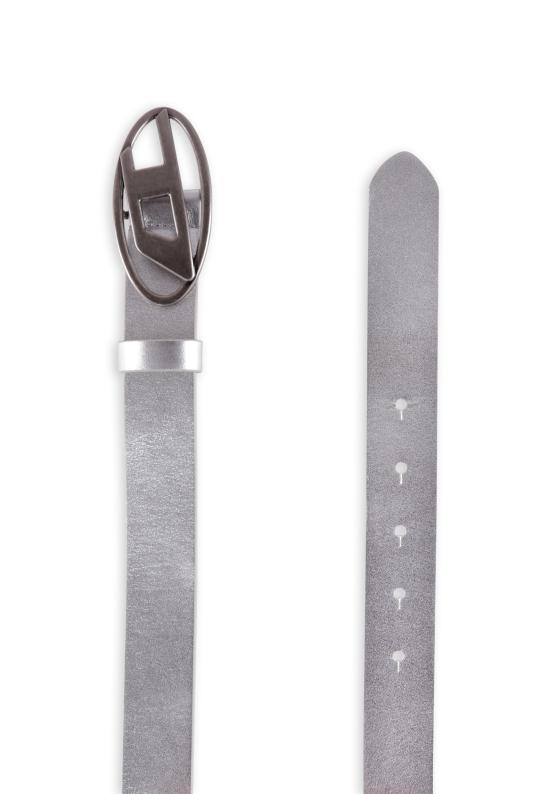 25SS [키즈] 디젤 벨트 J01226 KXBLR K83I SILVER - DIESEL