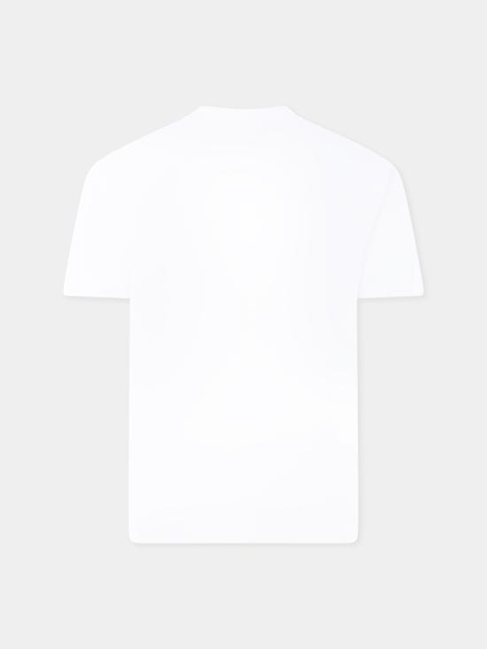 25SS [키즈] 바로우 티셔츠 S5BKJUTH211 001 WHITE - BARROW