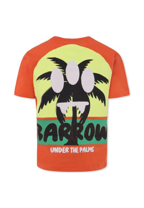 25SS [키즈] 바로우 티셔츠 S5BKJUTH207 030 ORANGE