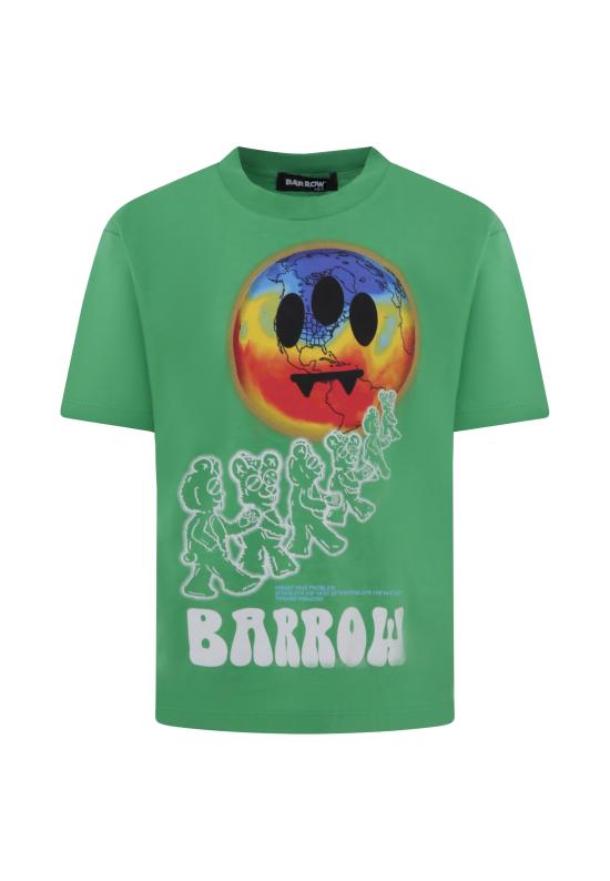 25SS [키즈] 바로우 티셔츠 S5BKJUTH208 080 GREEN