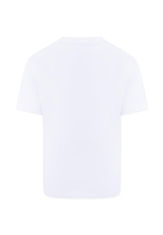 25SS [키즈] 바로우 티셔츠 S5BKJUTH208 001 WHITE - BARROW