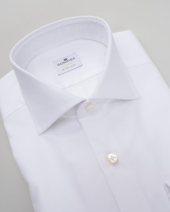 25SS 손리사 긴팔 셔츠 ETH3B430 ET029 01 Bianco - SONRISA