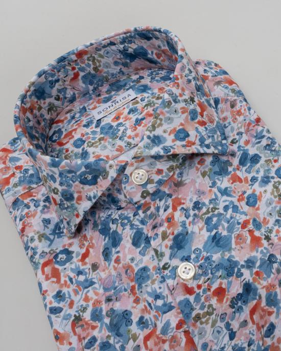 25SS 손리사 긴팔 셔츠 FJ15B438 J763 01 Blu - SONRISA