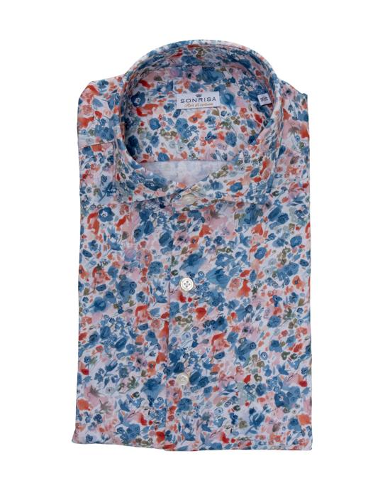 25SS 손리사 긴팔 셔츠 FJ15B438 J763 01 Blu