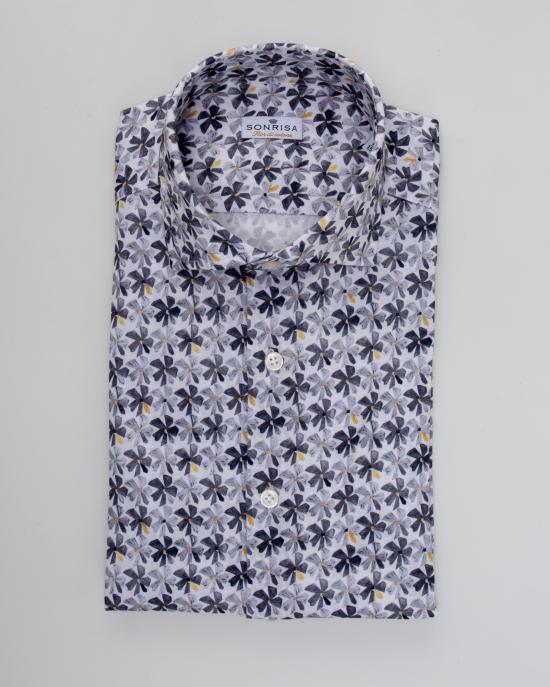 25SS 손리사 긴팔 셔츠 FJ15B438 J765 02 Grigio - SONRISA