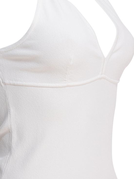 25SS 막스마라 아르미타 V넥 슬리브리스 탑 2511361313600ARMIDA1234001 White - MAX MARA