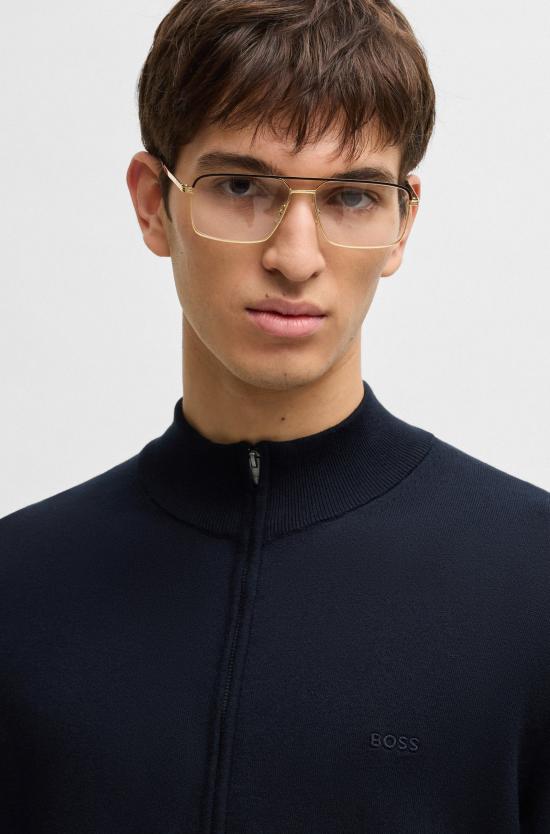 25SS 보스 집업 니트 50505998 10255178 01 404 Blue - BOSS