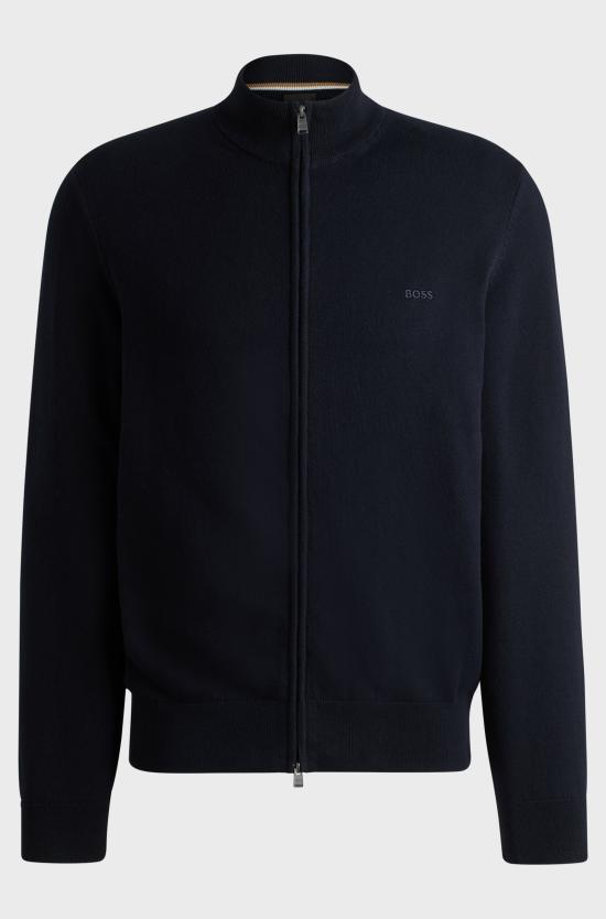 25SS 보스 집업 니트 50505998 10255178 01 404 Blue