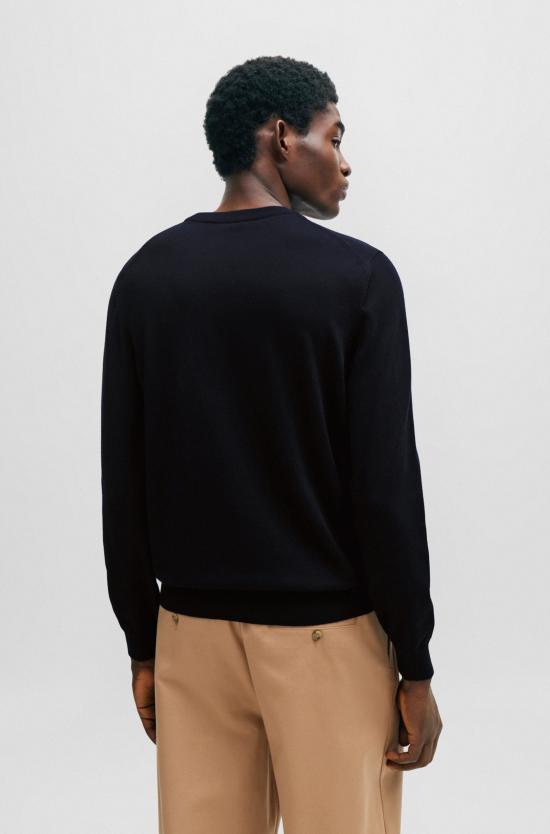 25SS 보스 스웨터 50506023 10255186 01 404 Blue - BOSS