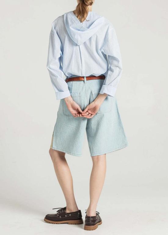  Le Mont S'Michel 데님 숏팬츠 Le Mont S'michel Palarne 버뮤다 반바지 데님 - OTHER BRANDS