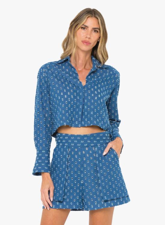  제이비큐 데님 원피스 JBQ 소넷 숏 데님 - JBQ