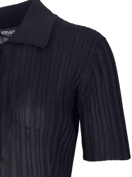 25FW 베르사체 미디 스커트 10154551A110581B000 Black - VERSACE