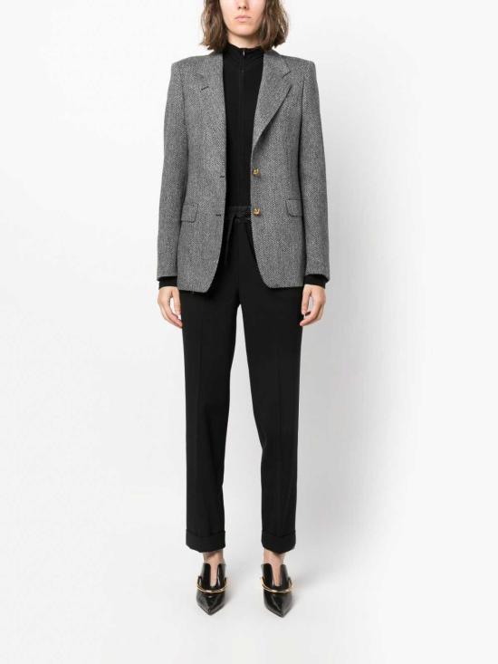  파로쉬 스트레이트 팬츠 D230386LILIUXY23013 Black - PAROSH