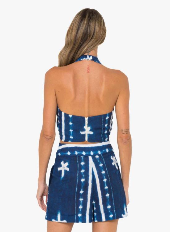  제이비큐 민소매 티셔츠 Jbq 낸디  인디고 시보리 - JBQ