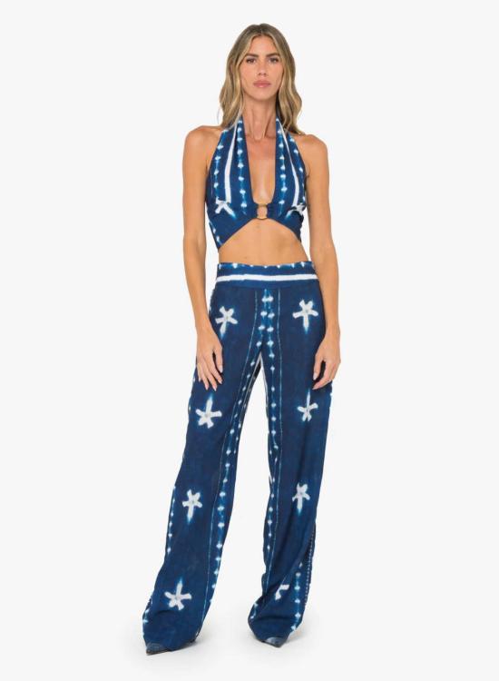  제이비큐 민소매 티셔츠 Jbq 낸디  인디고 시보리 - JBQ