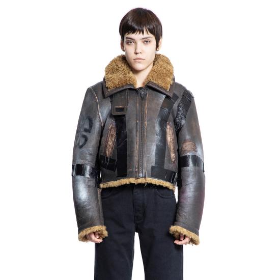  발렌시아가 자켓 813585TRS092084 Brown