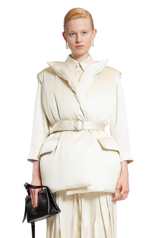  질샌더 베스트 J01AF0108J65306280 Off white - JIL SANDER