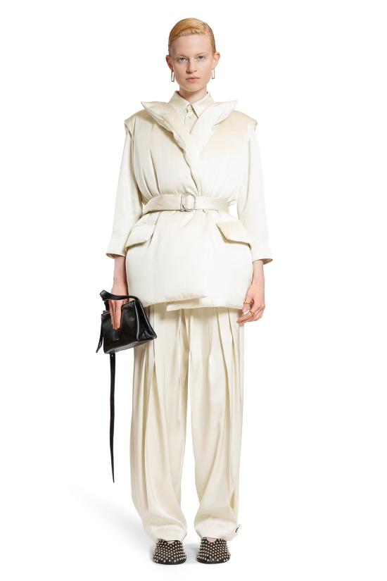  질샌더 베스트 J01AF0108J65306280 Off white - JIL SANDER