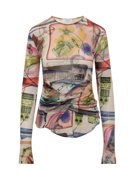  오프화이트 가디건 OWAD251S24FAB002 8484 MULTICOLOR