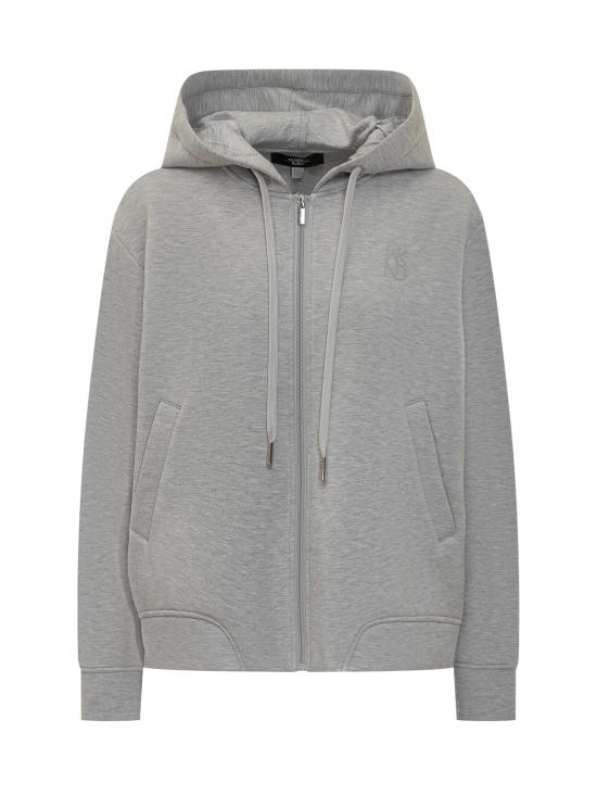 24FW 위켄드막스마라 후드 티셔츠 2425916021600 002 GRIGIO