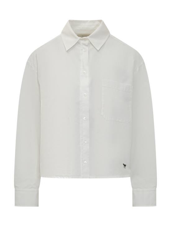 24FW 위켄드막스마라 셔츠 2425116111600 001 BIANCO