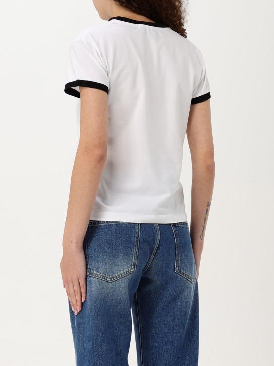 25SS 엠에스지엠 반팔 티셔츠 3841MDM84C25714001 WHITE DOM - MSGM