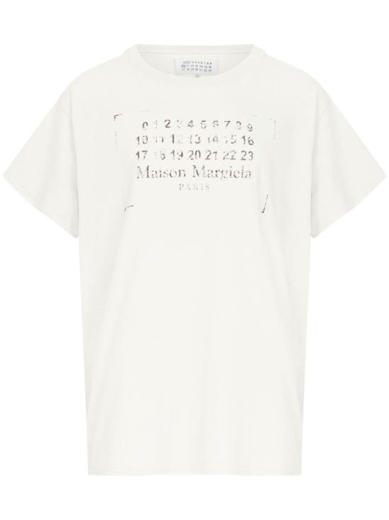 25SS 마르지엘라 반팔 티셔츠 S51GC0534S24575103 WHITE