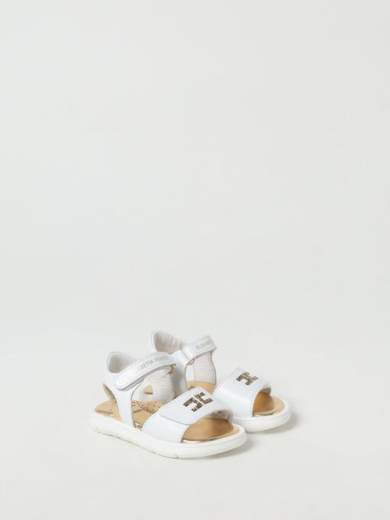 25SS [키즈] 엘리자베타프랜치 샌들 F1A2E02790092 X068 White 1 - ELISABETTA FRANCHI