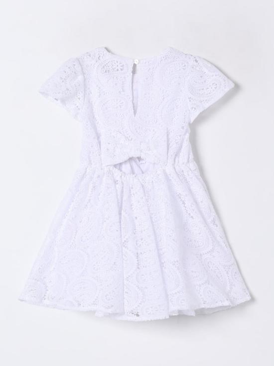 25FW [키즈] 트윈셋 원피스 251GJ2QR8 00808 White - TWINSET