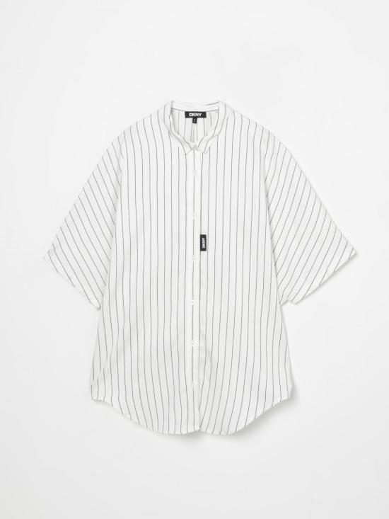 25FW [키즈] 디케이엔와이 셔츠 D62257 N50 White