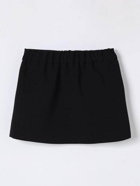 25SS [키즈] 엘리자베타프랜치 스커트 EGGO048GA085 N000 Black - ELISABETTA FRANCHI