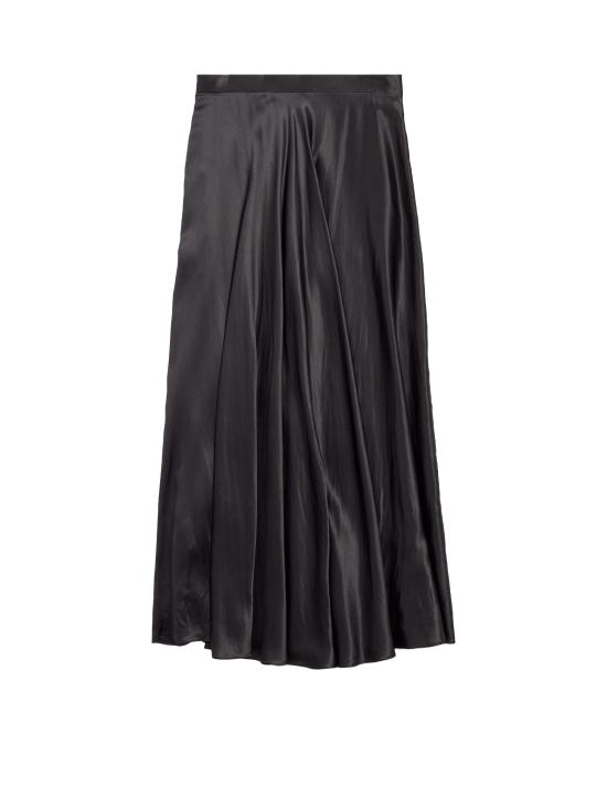 25SS 발렌시아가 미디 스커트 814144TKN011000 BLACK - BALENCIAGA