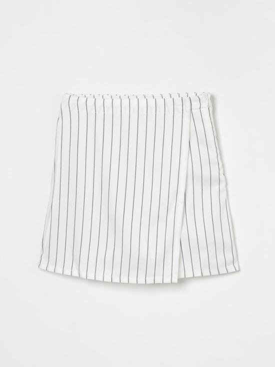 25SS [키즈] 디케이엔와이 쇼츠/버뮤다 D62275 N50 White