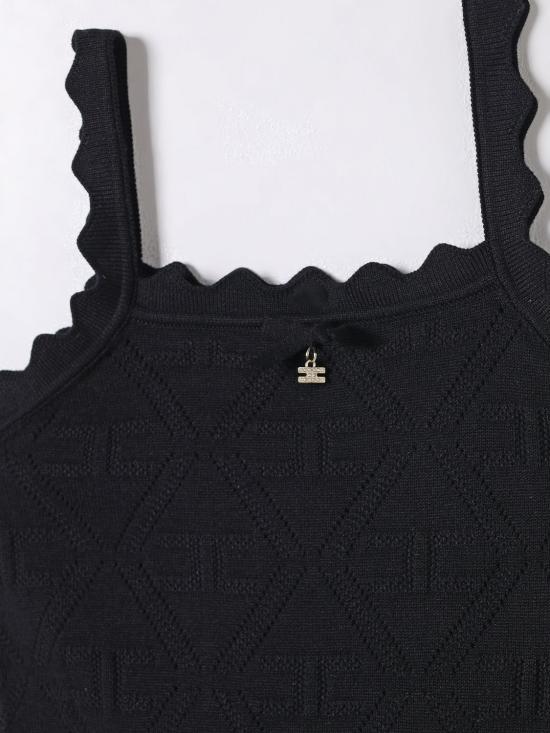 25FW [키즈] 엘리자베타프랜치 원피스 EFAB576FL060 N000 Black - ELISABETTA FRANCHI